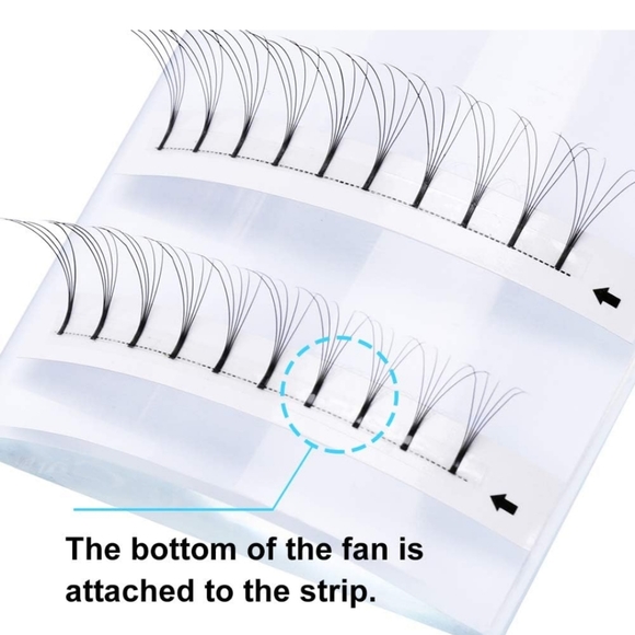 Eyelash Extension Premade Fans Eyelash Extensions D Curl - Picture 3 of 8